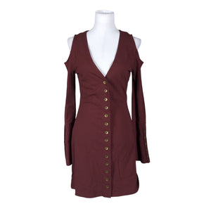 Unisex Jolie by Edward Spiers - Tricot dress, size 38 - Wine red (1)