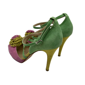 Unisex Minna Parikka - Heeled sandals, size 40 - Green (3)