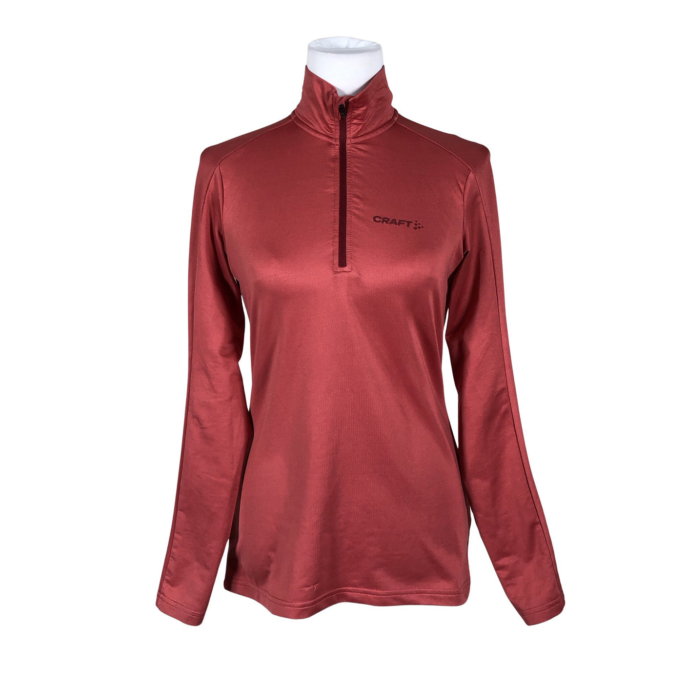 Unisex Craft - Sports shirt, long sleeve, size 36 - Red (1)
