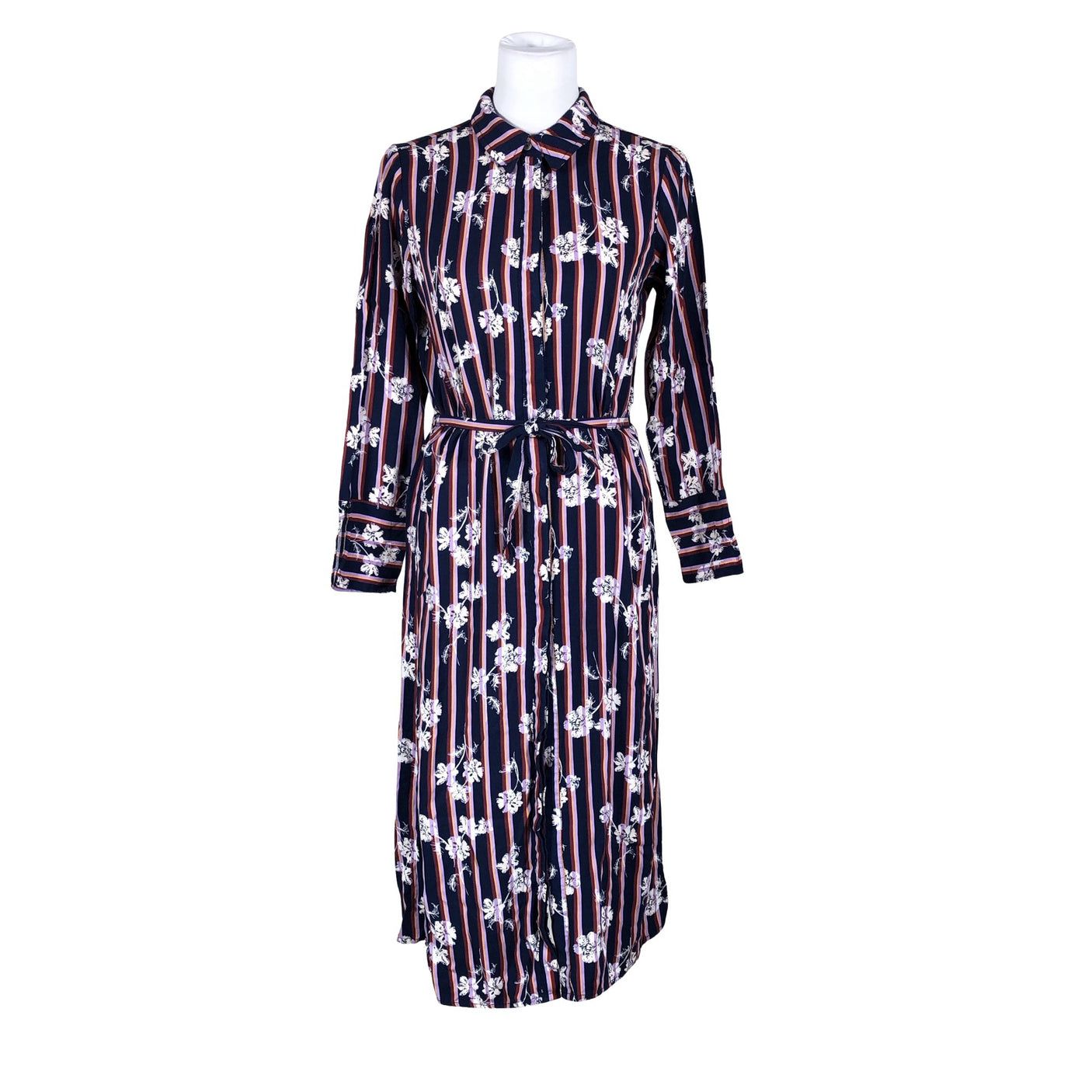 Unisex Saint Tropez - Schiffon dress, size 34 - Blue (1)