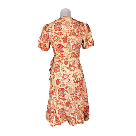 Unisex Part two - Schiffon dress, size 36 - Orange (2)