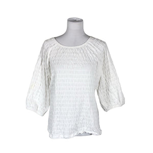 Unisex Nanso - Tricot shirt, size 40 - White (1)