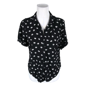 Unisex Abercrombie&Fitch - Short-sleeved blouse, size 38 - Black (1)