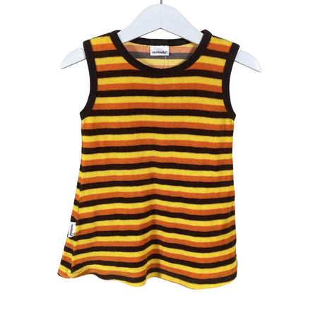 Unisex Metsola - Sweatshirt dress, size 86 - 92 - Orange ()