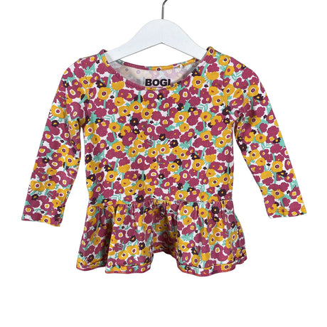 Unisex Bogi - Tricot shirt, size 92 - 98 - Pink ()
