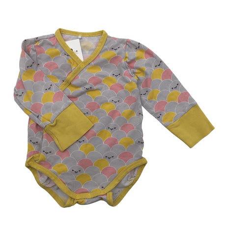 Unisex Finlayson - Wrap bodysuit, size 74 - 80 - Gray ()