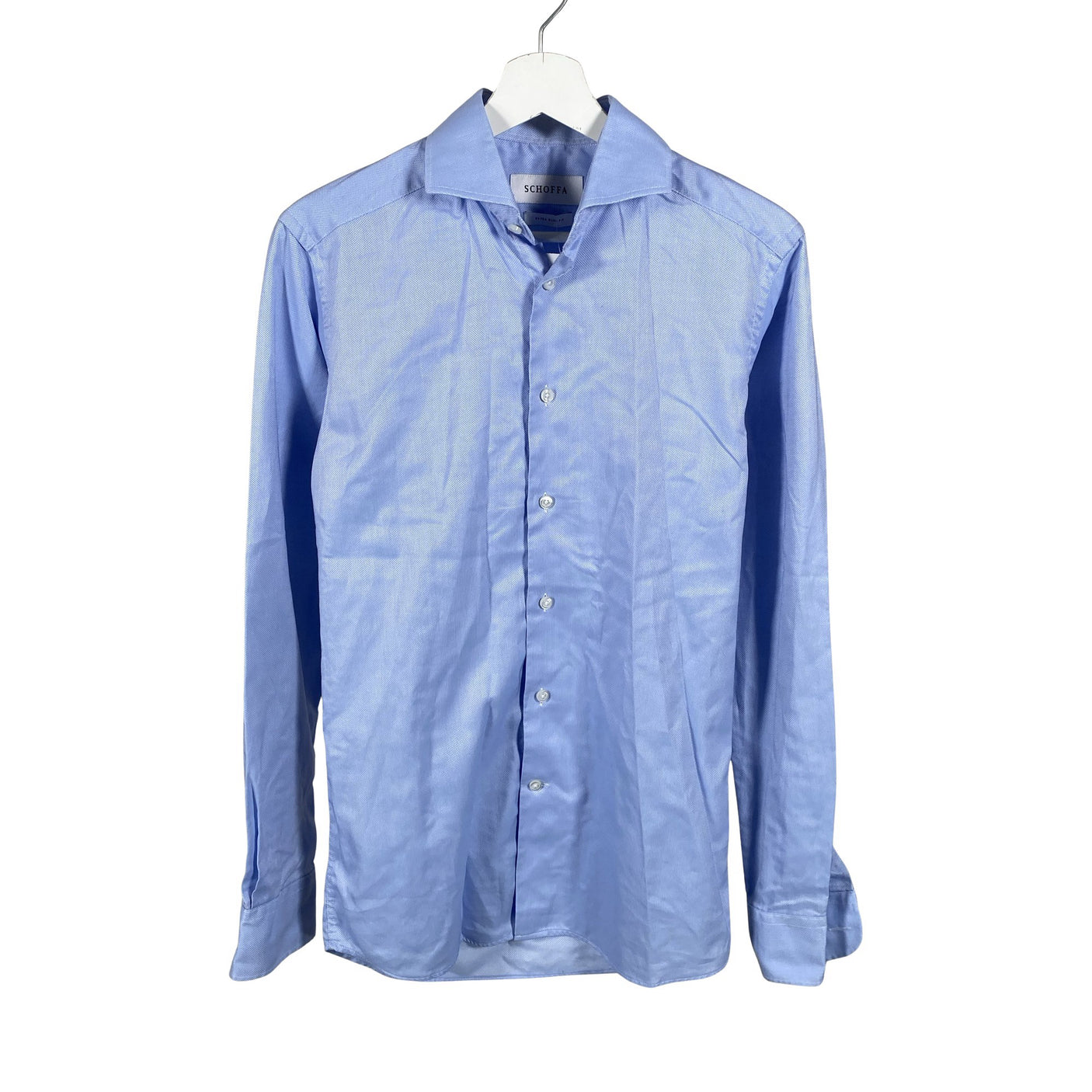 Unisex Schoffa - Collared shirt, size S - Light blue (1)