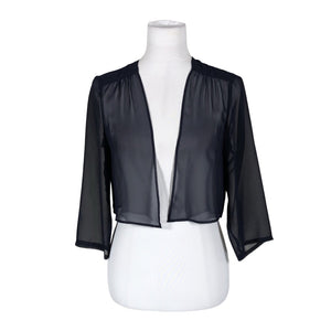 Unisex Vera Mont - Evening bolero jacket, size 40 - Blue (1)