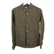 Unisex Asket - Collared shirt, size S - Green ()