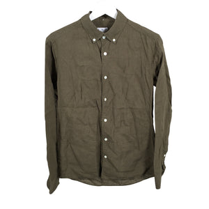 Unisex Asket - Collared shirt, size S - Green (1)