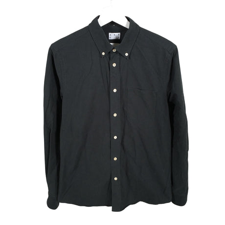 Unisex Asket - Collared shirt, size S - Black ()