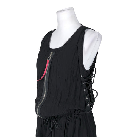 Unisex Diesel - Schiffon dress, size 40 - Black (2)