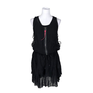 Unisex Diesel - Schiffon dress, size 40 - Black (1)