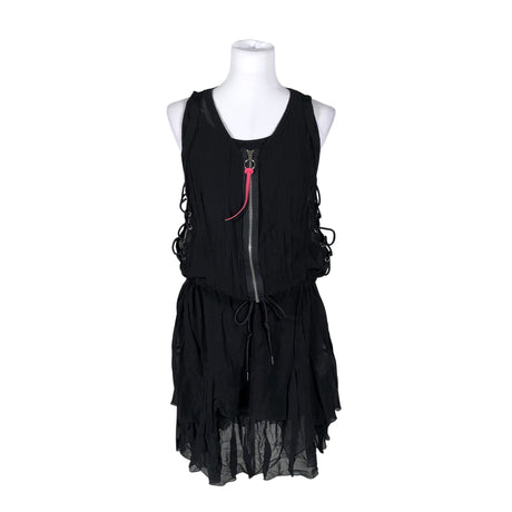 Unisex Diesel - Schiffon dress, size 40 - Black ()