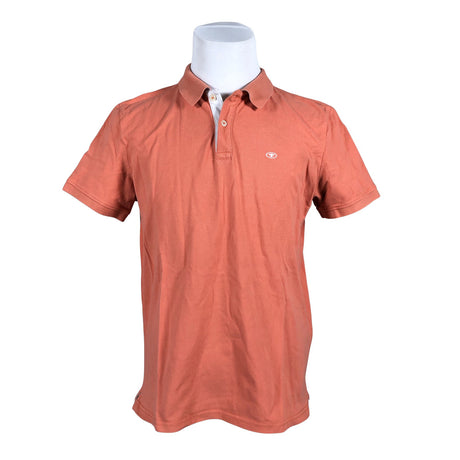 Unisex Tom Tailor - Polo shirt, size L - Orange ()