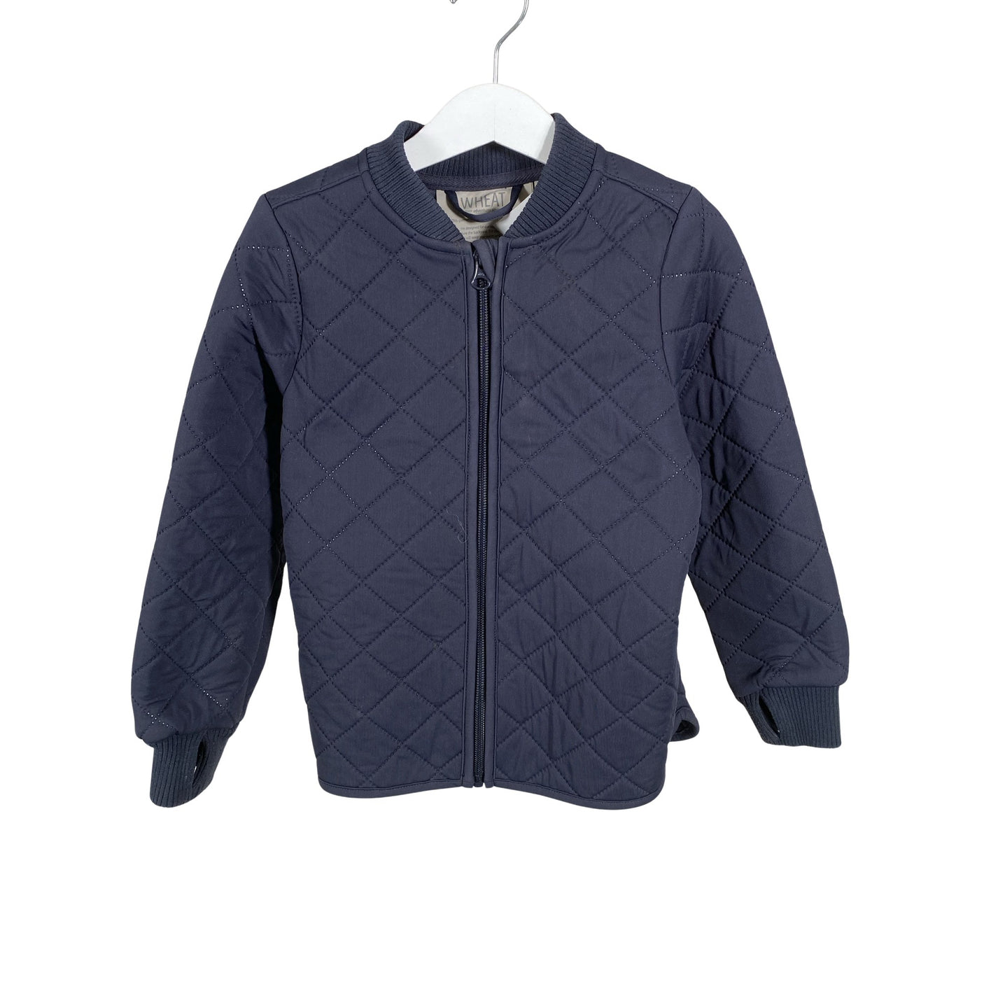 Unisex Wheat - Quilted jacket, size 104 - 110 - Blue (1)