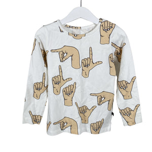 Unisex Vimma - Tricot shirt, size 104 - 110 - White (1)