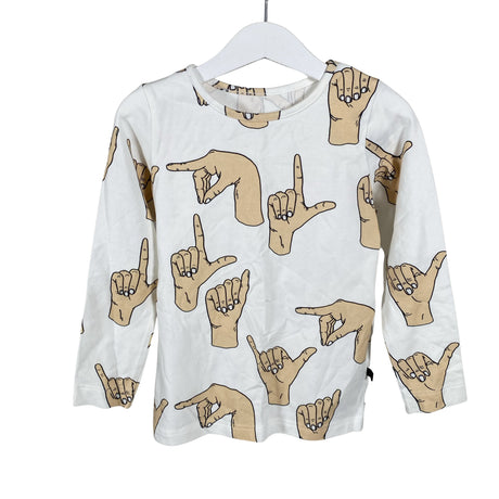 Unisex Vimma - Tricot shirt, size 104 - 110 - White ()