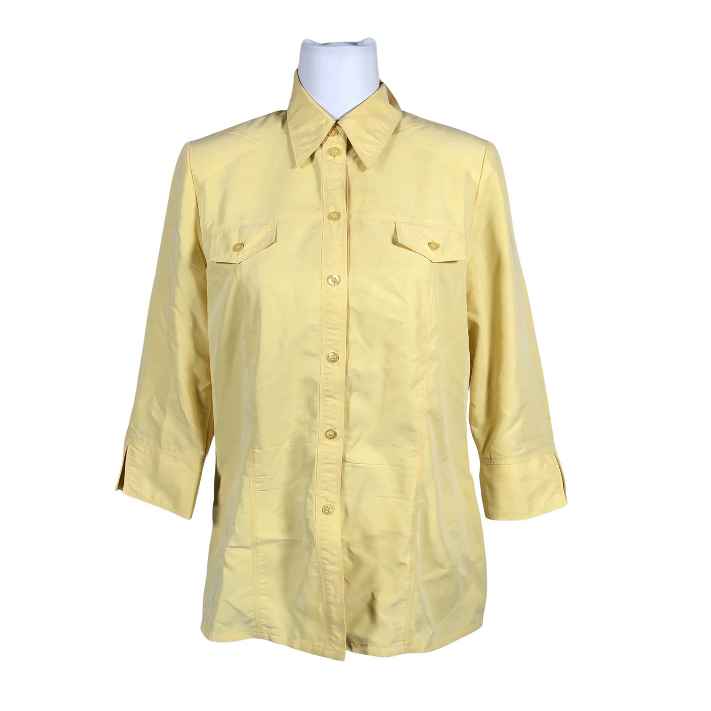 Unisex Gelco - Short-sleeved blouse, size 38 - Yellow (1)