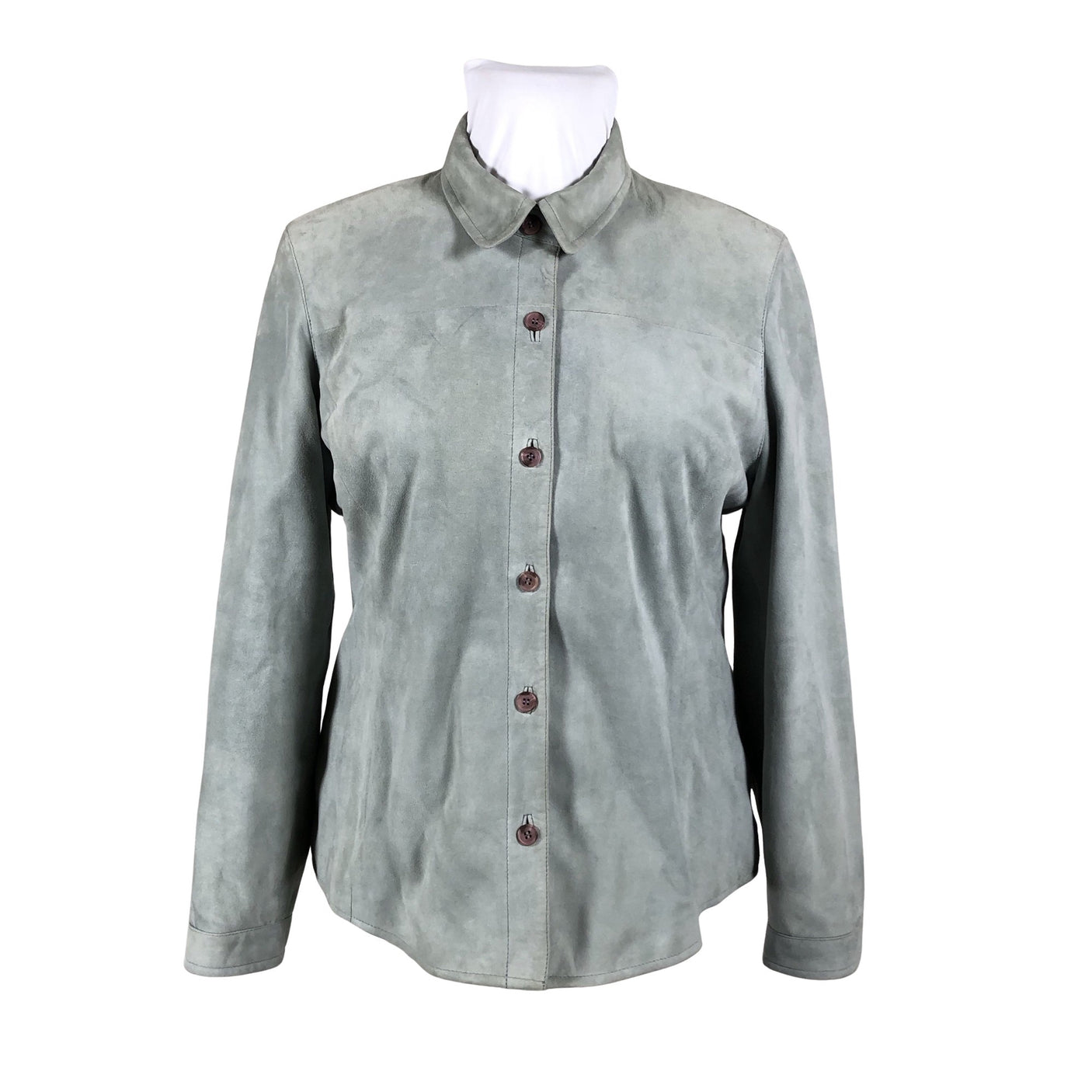 Unisex Ril's - Leather jacket, size 44 - Green (1)