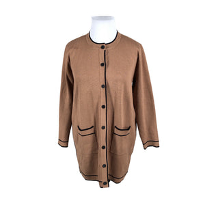 Unisex Micha - Cardigan, size 44 - Brown (1)