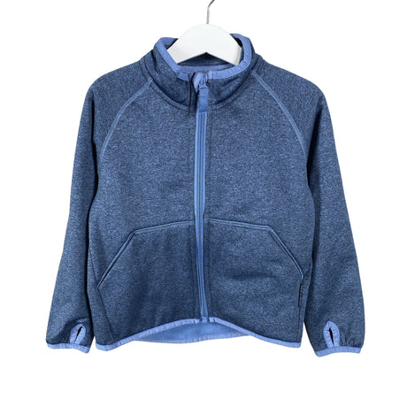 Unisex Polarn O. Pyret - Fleece jacket, size 98 - 104 - Blue ()
