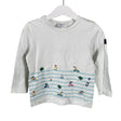 Unisex Polarn O. Pyret - Tricot shirt, size 92 - 98 - White ()