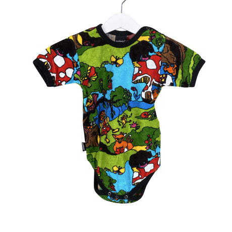 Unisex Metsola - Body, size 92 - 98 - Green ()