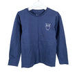 Unisex Knowledge Cotton Apparel - Tricot shirt, size 110 - 116 - Blue ()