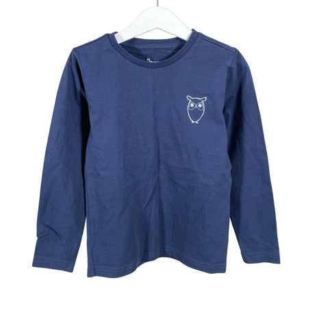 Unisex Knowledge Cotton Apparel - Tricot shirt, size 110 - 116 - Blue ()