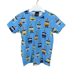 Unisex Villervalla - T-shirt, size 116 - 122 - Light blue (1)