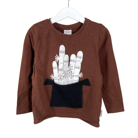 Unisex Martinex - Tricot shirt, size 104 - 110 - Brown ()