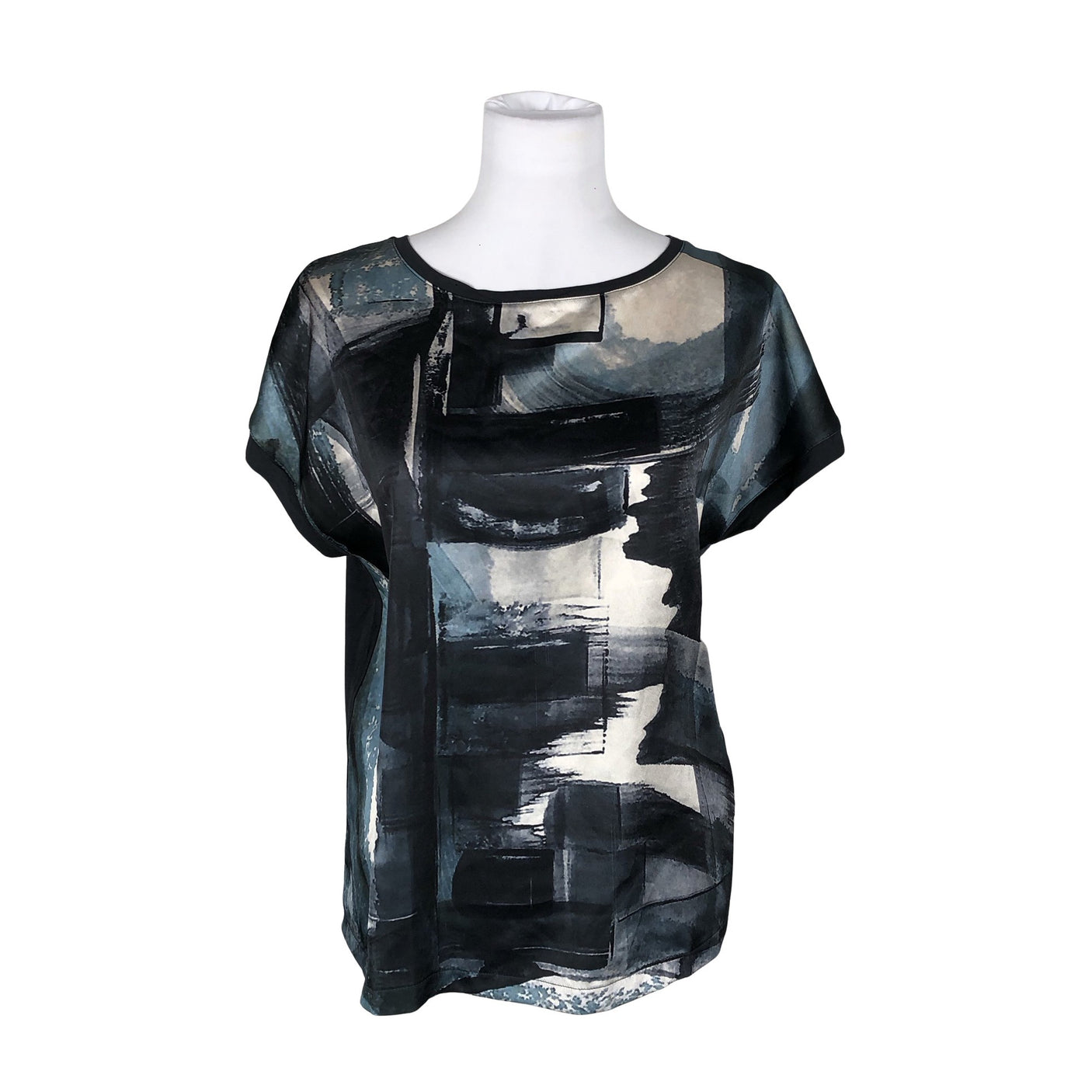 Unisex Your Face - Short-sleeved blouse, size 34 - Blue (1)