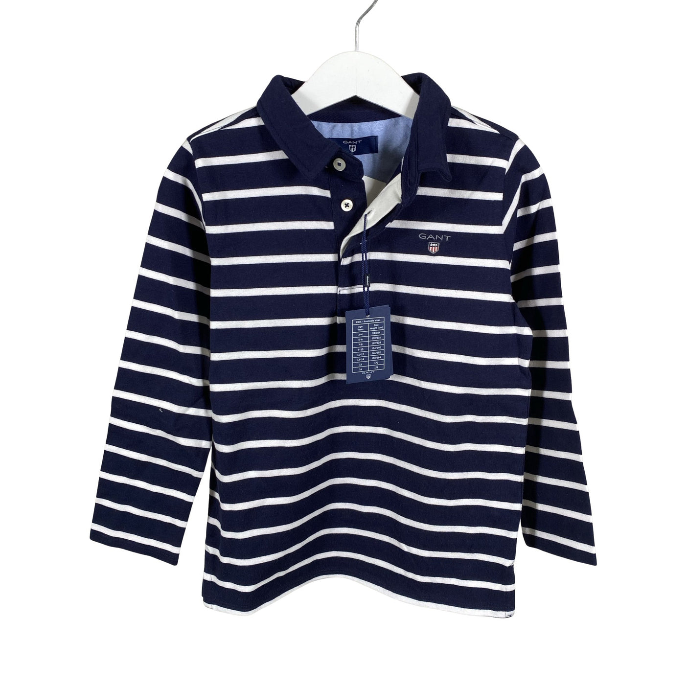 Unisex Gant - Tricot shirt, size 98 - 104 - Blue (1)
