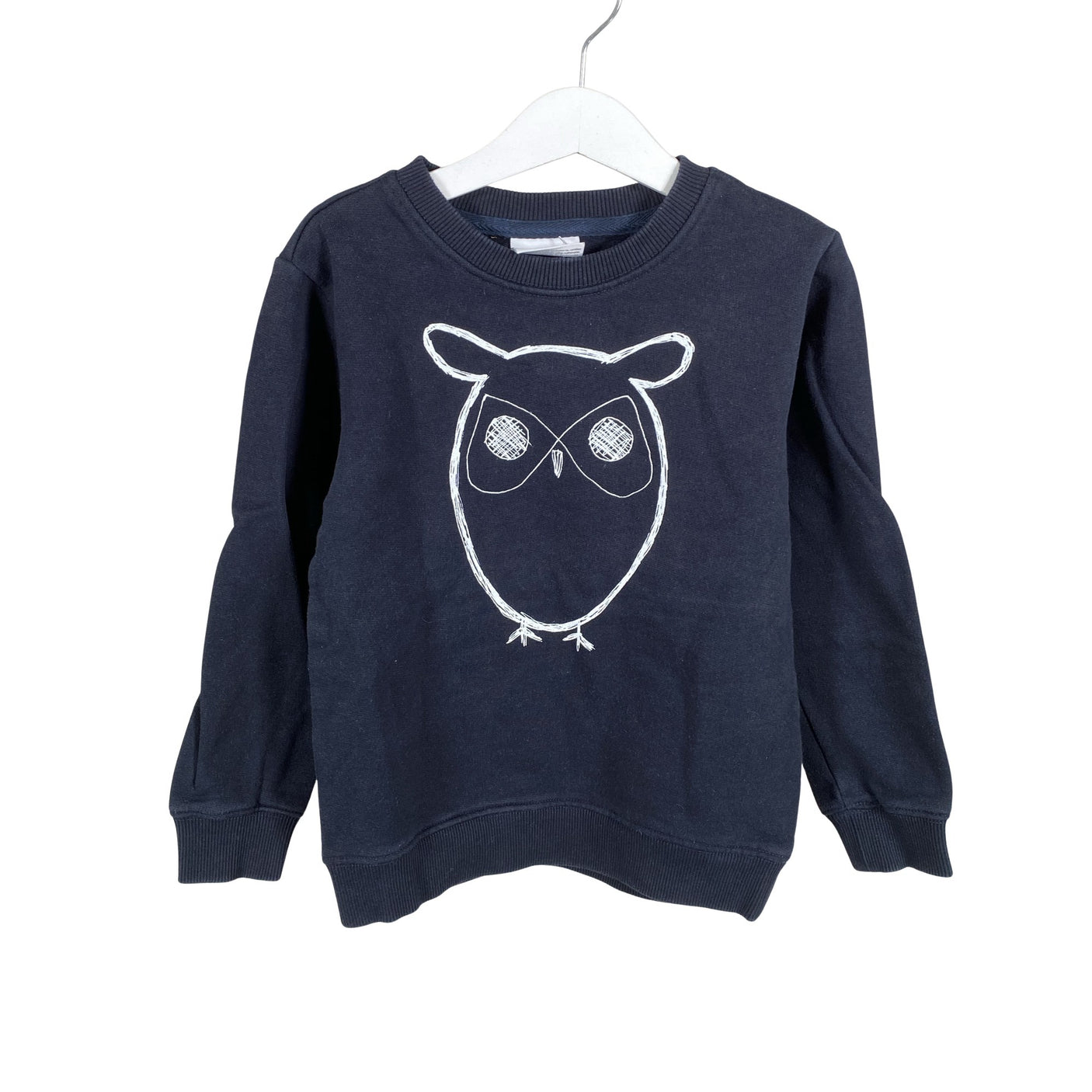 Unisex Knowledge Cotton Apparel - Sweatshirt, size 110 - 116 - Black (1)