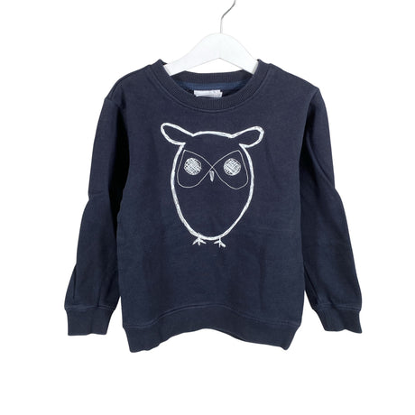Unisex Knowledge Cotton Apparel - Sweatshirt, size 110 - 116 - Black ()