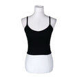 Unisex Pink Woman - Tricot tank top, size 38 - Black ()