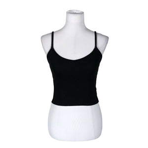 Unisex Pink Woman - Tricot tank top, size 38 - Black (1)