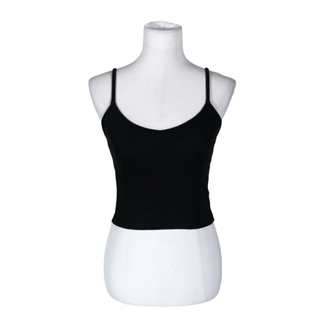 Unisex Pink Woman - Tricot tank top, size 38 - Black ()
