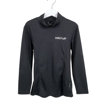 Unisex Halti - Sports shirt, long sleeve, size 128 - 134 - Black ()