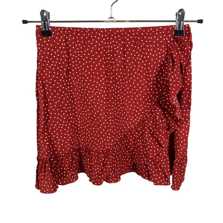 Unisex Brandy Melville - Summer skirt, size 34 - Red ()