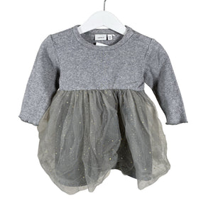 Unisex Name It - Party dress, size 68 - 74 - Gray (1)