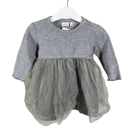 Unisex Name It - Party dress, size 68 - 74 - Gray ()