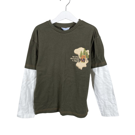 Unisex Mayoral - Tricot shirt, size 128 - 134 - Green ()