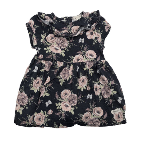 Unisex Newbie - Tricot dress, size 68 - 74 - Blue ()