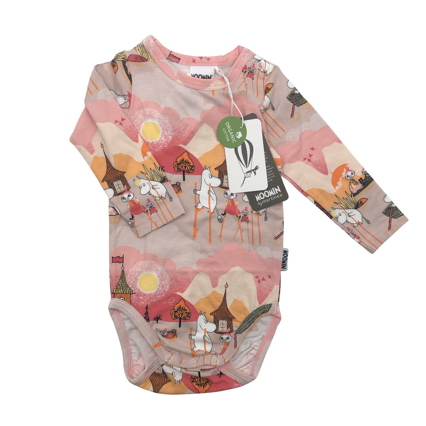 Unisex Martinex - Body, size 74 - 80 - Light pink (1)