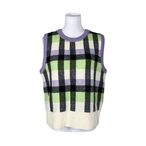 Unisex Arket - Knit vest, size 40 - Green (1)