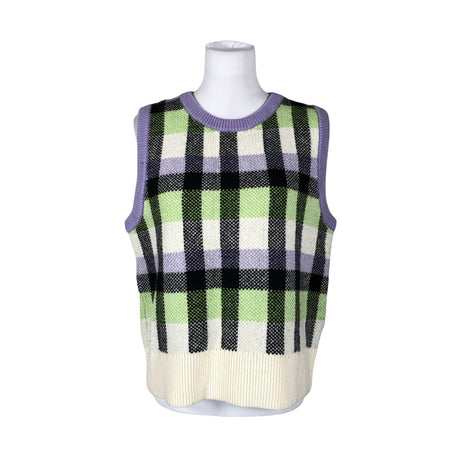 Unisex Arket - Knit vest, size 40 - Green ()