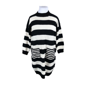 Unisex Handmade - Knit dress, size 46 - Black (1)