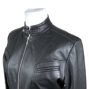 Unisex Andiata - Leather jacket, size 44 - Black (3)